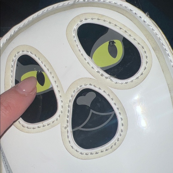 Betsy Johnson glow in the dark cat bag wearing ghost - Picture 4 of 7